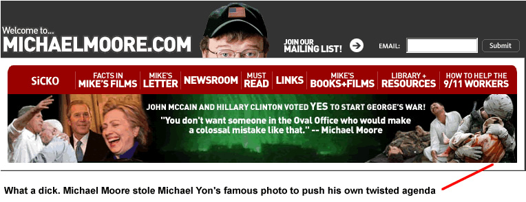 Michael Moore is a thief